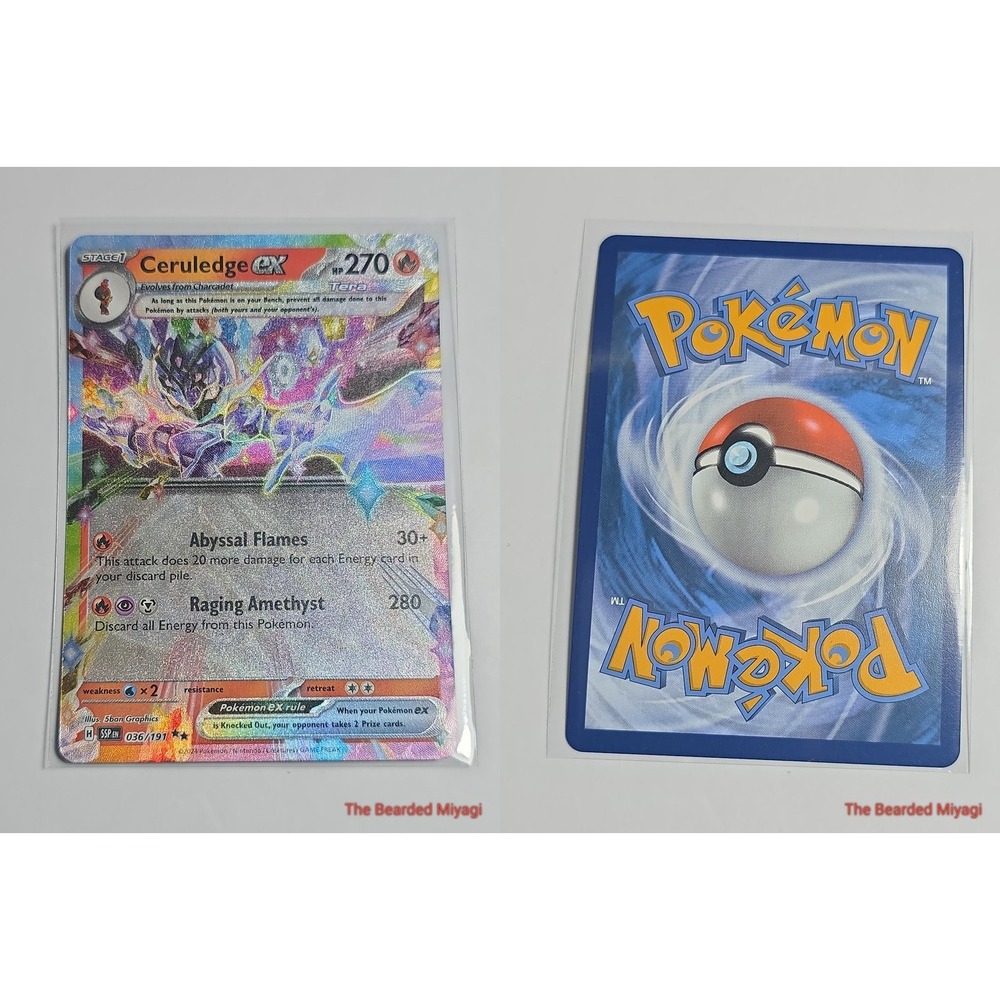 Pokémon TCG Surging Sparks Ceruledge SSP EN 036/191 - Picture 3 of 3